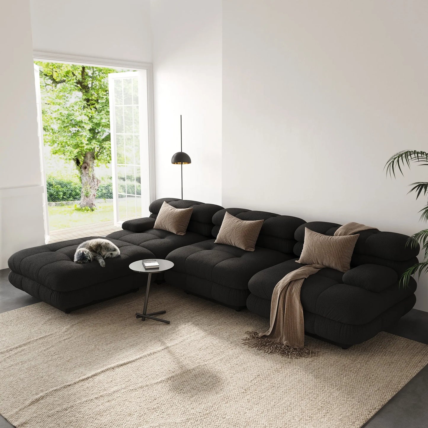 SAVOIR 109″ Sectional Sofa L shape