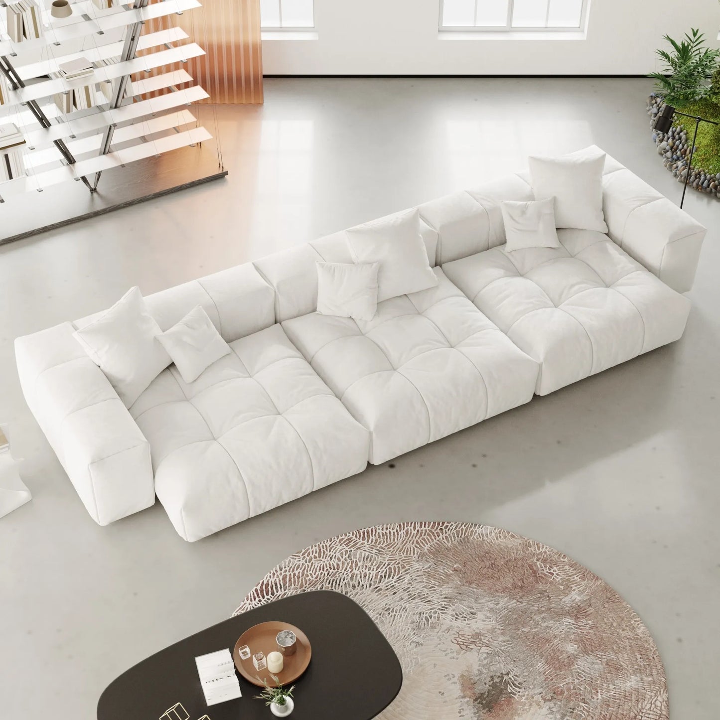 SOHO 144'' Sectional Sofa