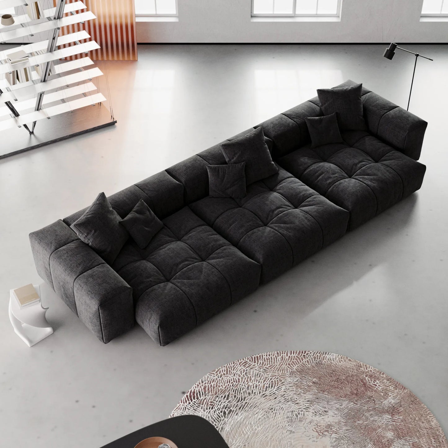 SOHO 144'' Sectional Sofa